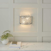 Ścienna lampa Hudson HUDSON-2WBCH Endon glamour chrom przezroczysta