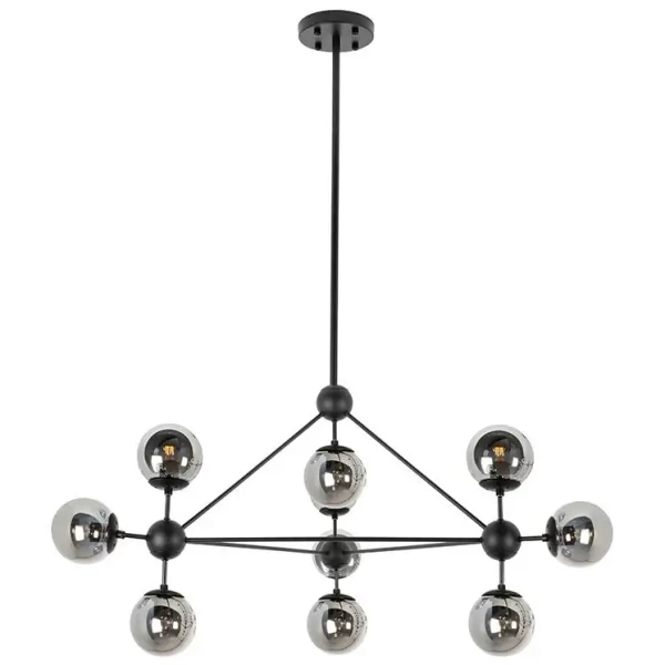 Lampa wisząca Astrifero MSE010100181 szklane kule czarne