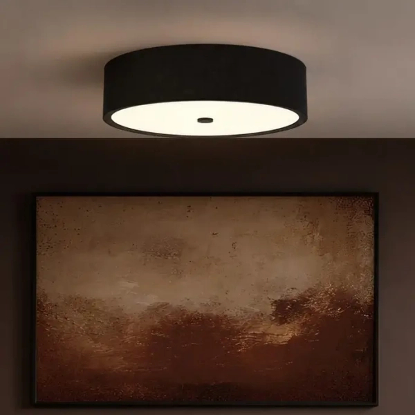 Sufitowa lampa Zalindro czarna biała złota OR86553 6xE27 do salonu