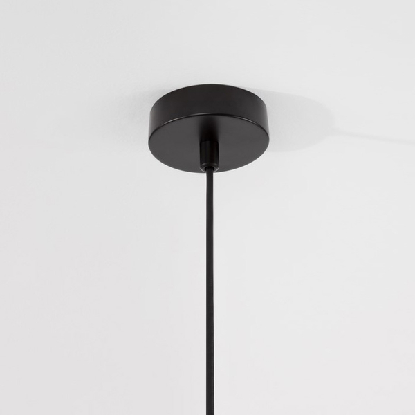 Nowoczesna lampa wisząca Marc LE42722 czarna do przedpokoju loftowy zwis