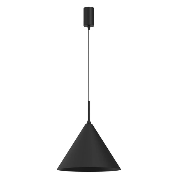 Lampa zwieszana Capital MLP0958 Milagro trójkątna metalowa czarny