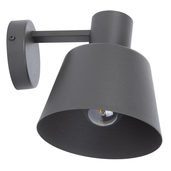 Lampa naścienna nad łóżko Dunka 41140 do sypialni ciemnoszary