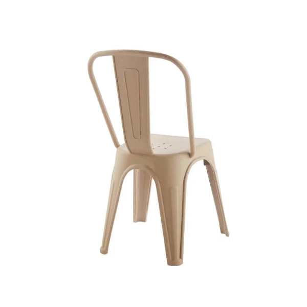 Krzesło ogrodowe PARIS beżowe 5900168835818 wys. 86 cm na taras