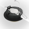 Okrągła lampa wpuszczana Hoop DL086-GX53-RD-BG oprawa złota