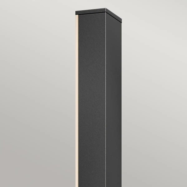 Podłużny kinkiet ogrodowy Nocar KL-NOCAR-M-BK LED 20W 4000K IP44 czarny