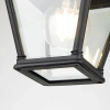 Ogrodowy plafon Bayview BAYVIEW-PORCH-BK metalowy IP44 czarny