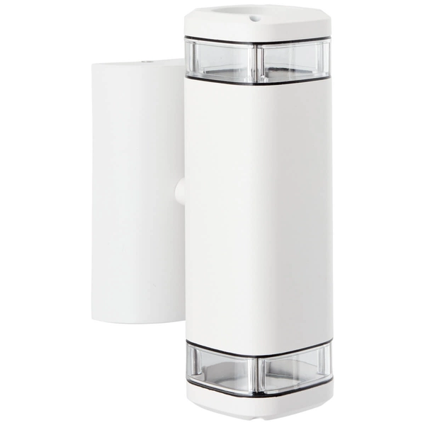 Zewnętrzna lampa ścienna Jandy 90968A05 góra-dół tubka IP44 biała