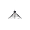 Lampa wisząca EDA SL.1186 czarna metalowa 1xE27 do salonu jadalni
