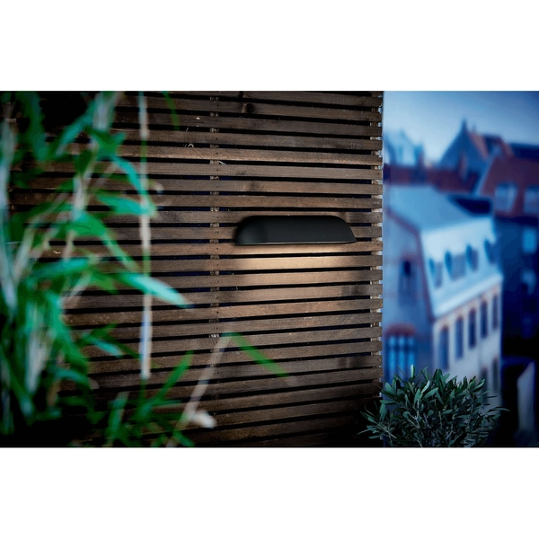 Kinkiet ścienny do ogrodu FRONT 84091003 LED 13,9W 3000K IP44 czarny