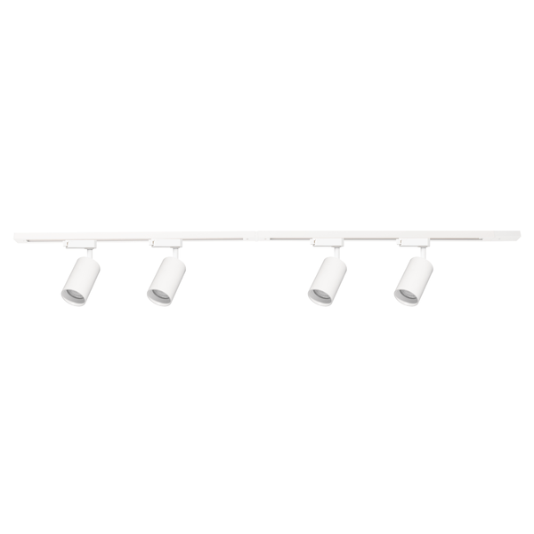 1-fazowy zestaw szynowy reflektory + szynoprzewód PIPE ML1166 tuby białe
