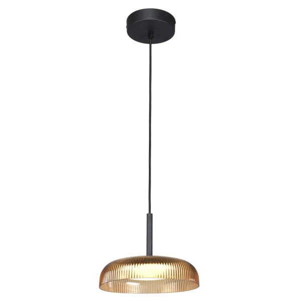 Klasyczna lampa wisząca Colle PND-48529-BK-YLL LED 12W 3000K złota