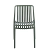 Ogrodowe krzesło STRIPS zielone KH1501100382 wys. 78 cm na taras