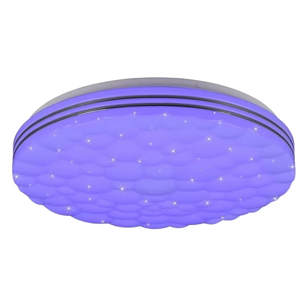 Plafon nasufitowy RGB do salonu Tiger R67131100 LED 22W 2700-6000K biały