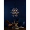 Designerska wisząca lampa Exodus EXO0850 kryształowa chrom