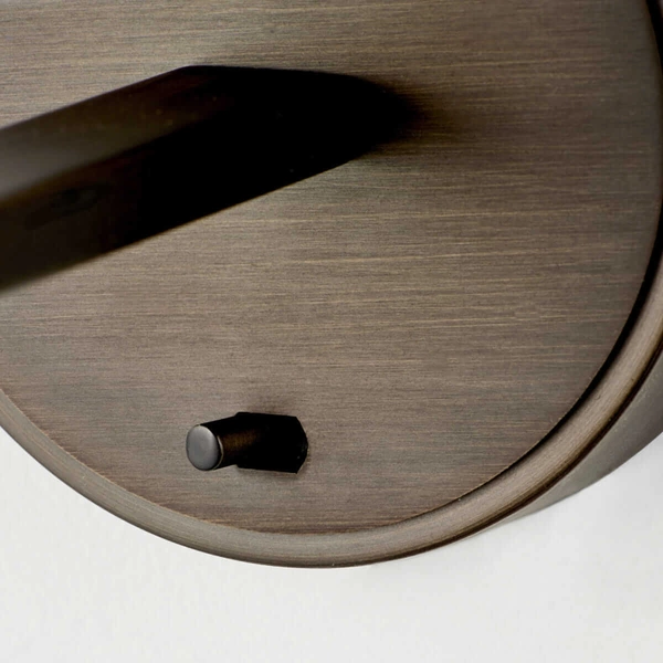 Pokojowa lampa ścienna Daley 73018 Endon klasyczna antyczny brąz biała