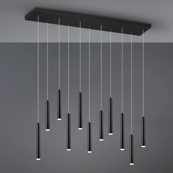 Wisząca lampa nad wyspę TUBULAR 321611132 Trio LED 2,5W 3000K czarny