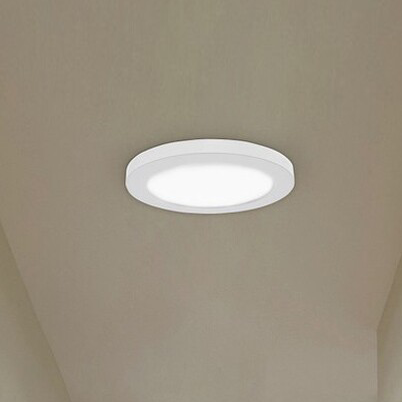 Sufitowa LAMPA plafon SONNET 1492 Rabalux okrągła OPRAWA metalowa wpust LED 30W 4000K biały