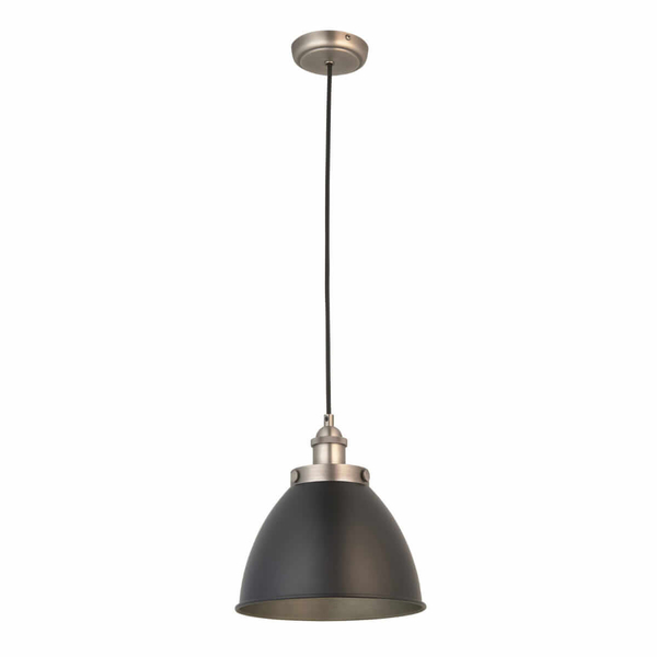 Jadalniana lampa wisząca Franklin 98750 Endon vintage cyna czarna