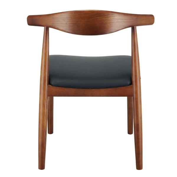 Krzesło drewniane Classy MH-003CH-W Moose Home do jadalni orzechowe