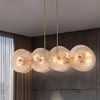 Lampa zwisowa Aster MOD007PL-08G1 koła balls złote