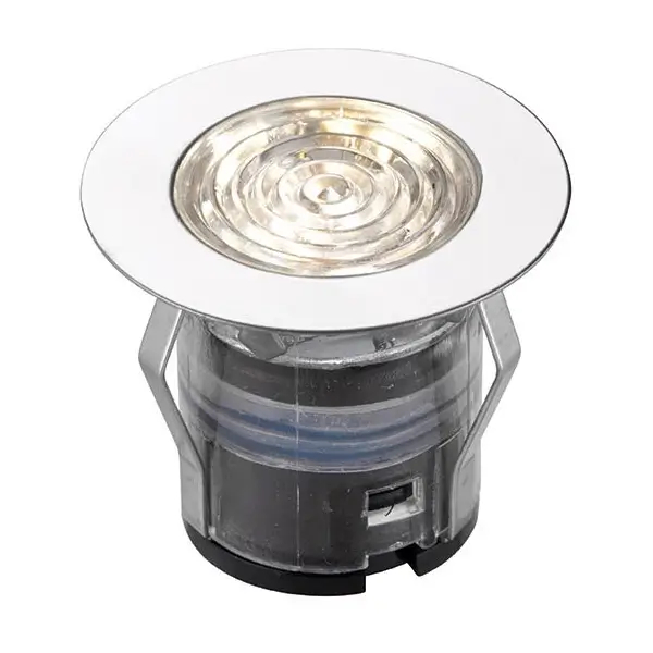 Ogrodowe oczko wpuszczane IKON 94431 LED 0,75W 3000-4000K IP67 srebrne