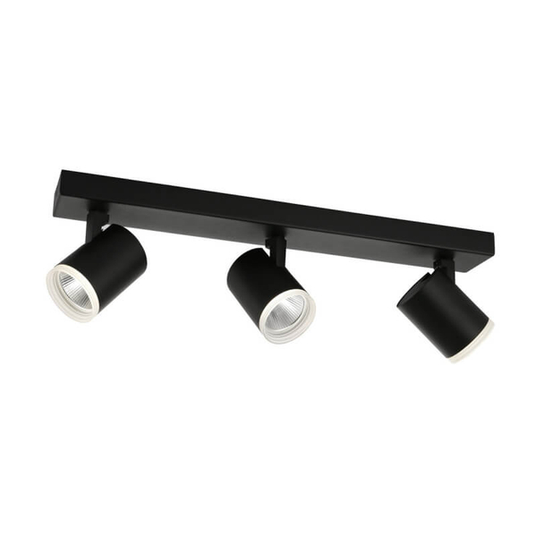 Sufitowa lampa kuchenna Helvia LED 15W 4000K tuby na listwie czarne