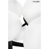 Lampa podłogowa Human MSE010100326 Moosee człowiek do salonu biała czarna