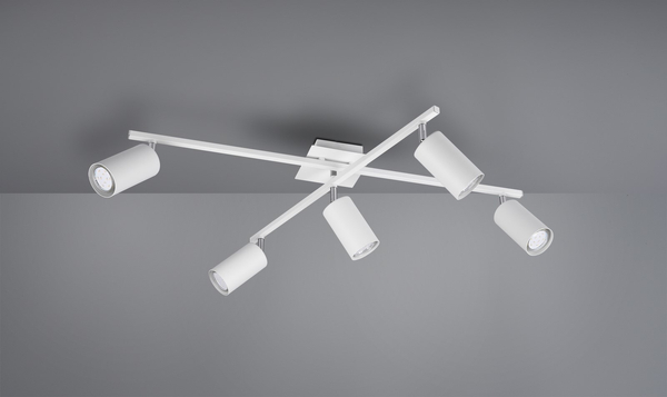 Sufitowa lampa nowoczesna VANTOS DL501612400 z regulacją biała hol