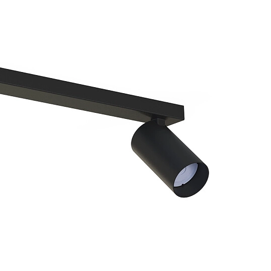 Nowoczesna lampa sufitowa Mono 7842 regulowane tuby czarny spot