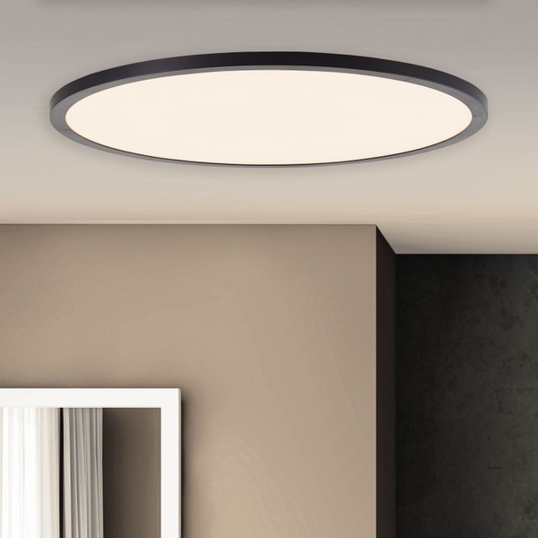 Ściemniany plafon Jamil HK19489S76 LED 30W 3000-6500K czarny