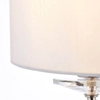 Lampa ścienna z abażurem hampton ecru nikiel Nixon OUTLET
