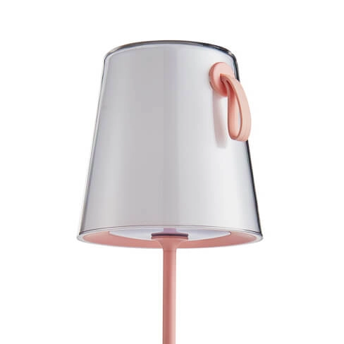 Dziecięca lampa stołowa Ostap TB-2749-PK Italux LED 5W 3000K+RGB różowa