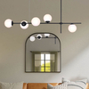 Wisząca lampa modernistyczna VUELTA K-4738 czarny zwis molekuły