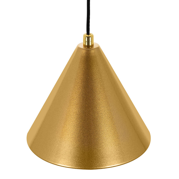 Metalowa lampa zwisowa Acustica MSE010100331 Moosee LED 13W 3000K złota
