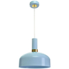 LAMPA wisząca MALMO MLP6201 Milagro loftowa OPRAWA metalowy zwis niebieski