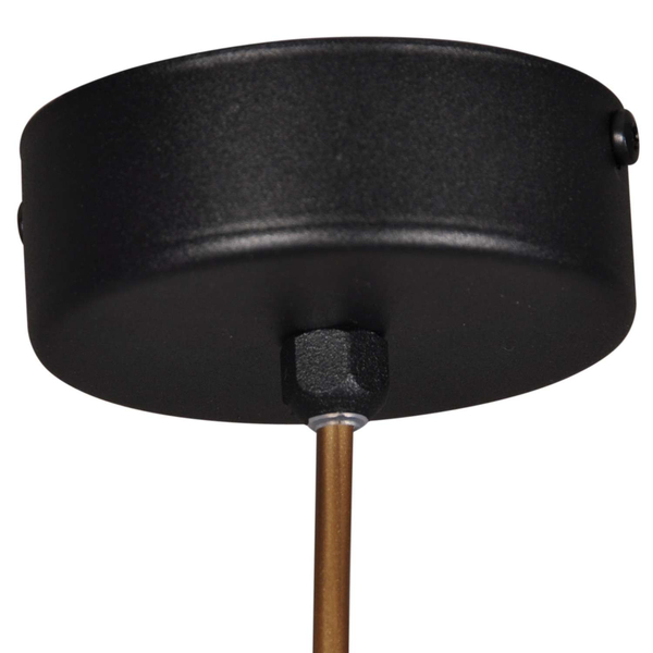 LAMPA wisząca Honey K-4720 Kaja geometryczna OPRAWA metalowy ZWIS modernistyczny czarny złoty