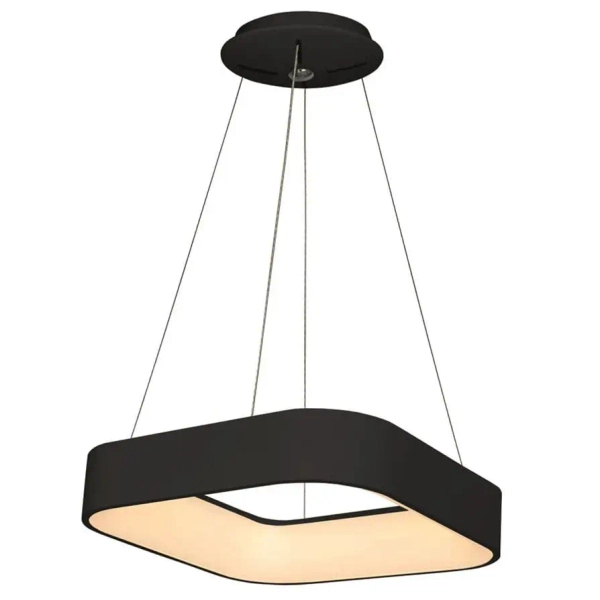 Ledowy żyrandol ASTRO BLACK ML570 LED 24W 4000K pierścień czarny