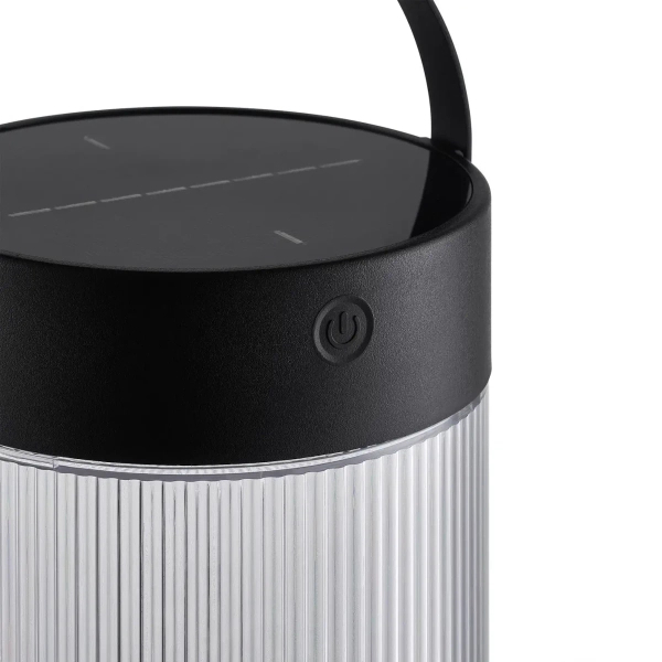 Lampka stołowa solarna tuba Coupar 2518215003 IP44  ściemnialna czarny