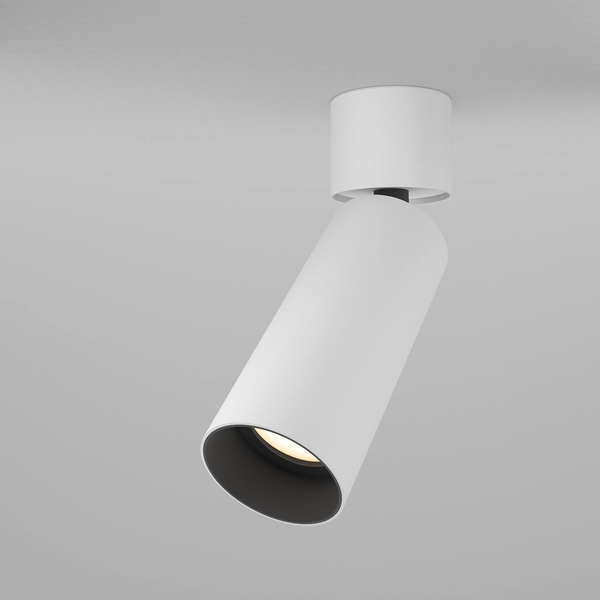 Lampa sufitowa tuba Focus C055CL-L12W3K-W-W LED 12W 3000K biała