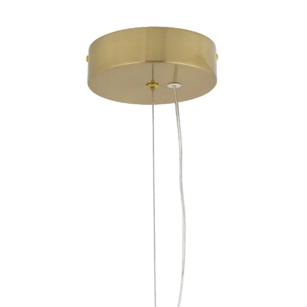 Wisząca lampa nad wyspę CERAMIC 11700 LED 22W 3000K biała szara