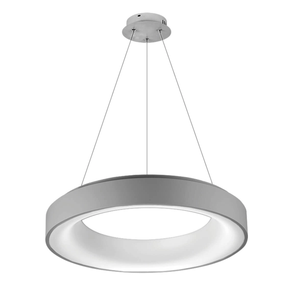 Ledowa lampa wisząca Sovana AZ2729 50W 3000-6500K ring szara