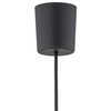 Lampa do salonu wisząca Rondo 3465 TK Lighting tkaninowy klosz czarna