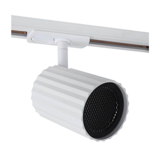 System szynowy Tokio LP-787 SET 1F WH regulowany reflektorki 1-fazowy białe