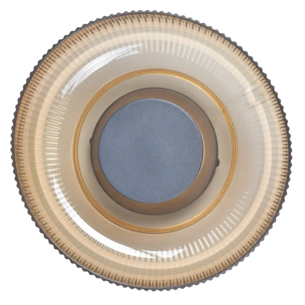 Ścienna lampa Passo WL-36482-YLL LED 8W 3000K okrągła bursztynowa