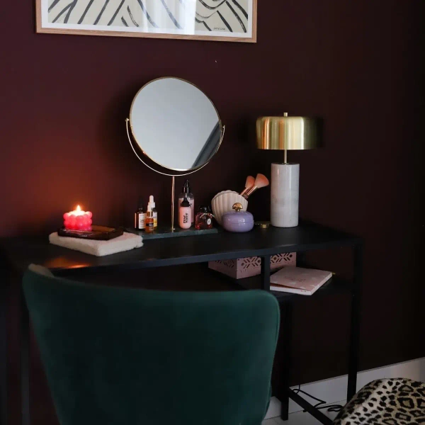 Stołowa lampka MIRASOL 34540/03/31 Lucide marmurowa biały złoty