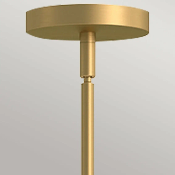 Salonowy potrójny żyrandol Remyck ALM-REMYCK3-GD metalowy złoty