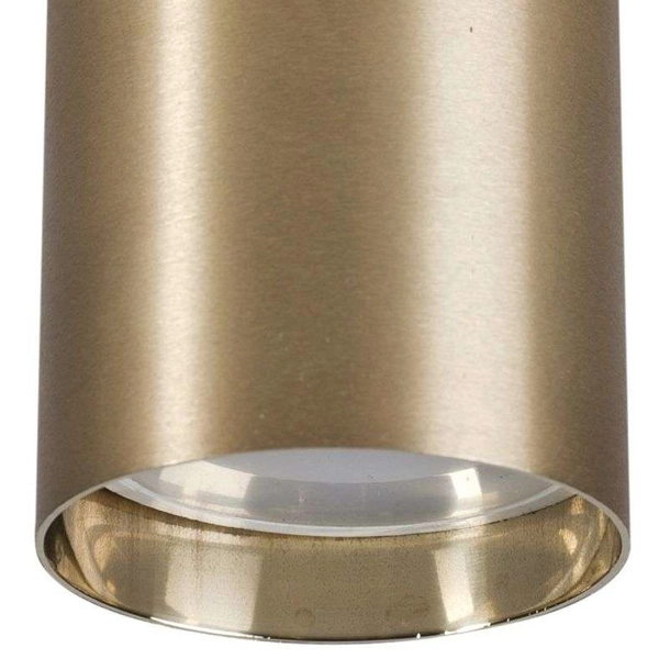 Downlight LAMPA sufitowa EYE S 8911 Nowodvorski metalowa OPRAWA tuba PLAFON mosiądz