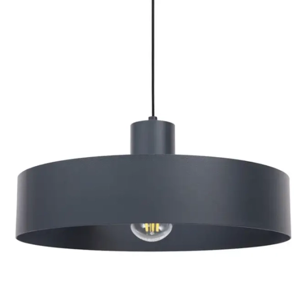 Wisząca lampa nad stół Rif L 41438 metalowa do salonu grafitowa