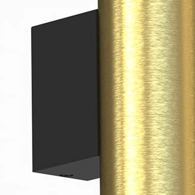 Lampa ścienna tuba Fourty 10754 Nowodvorski stick góra dół mosiądz