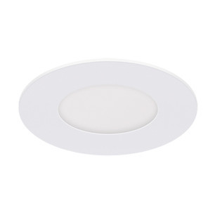 LAMPA sufitowa SLIM LED C 02808 Ideus okrągła OPRAWA metalowa LED 3W 2700K wpust biały